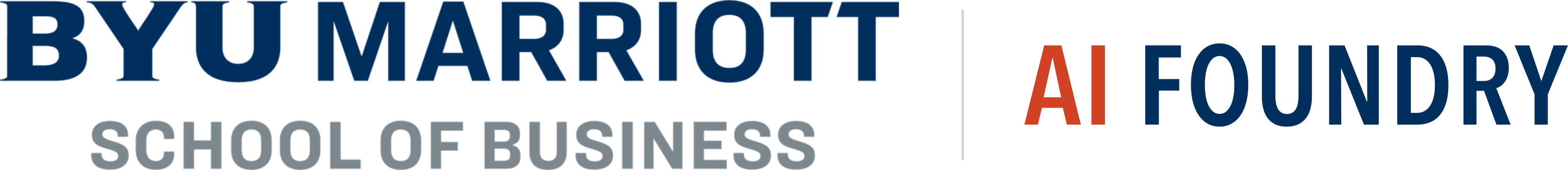 BYU Marriott School of Business, AI Foundry
